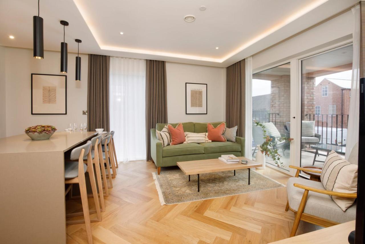 Apartment 21 Hudson Quarter Luxury Apartments-Free Parking 1 Car York Esterno foto